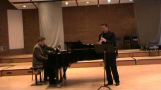 Reissiger Duo Brillant for Clarinet and Piano (part 1)