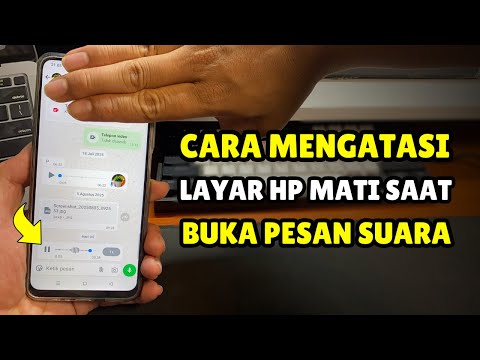 Cara Mengatasi Layar HP Mati Saat Buka Pesan Suara WhatsApp