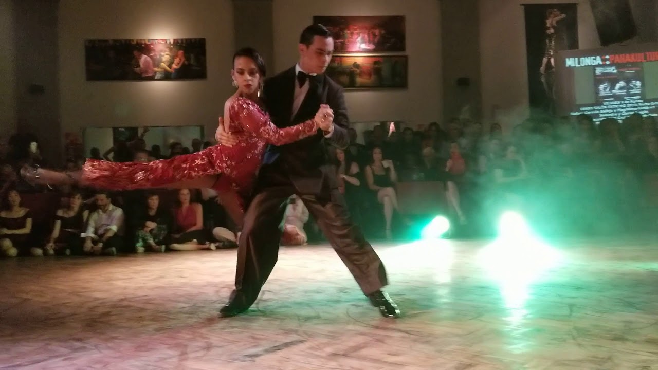 Paulina Mejía & Juan David Vargas performance - TangoSalon Extremo at Salon Canning on 8/9/19 (2of2)