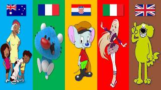 Cartoons From Different Countries | Pt.146