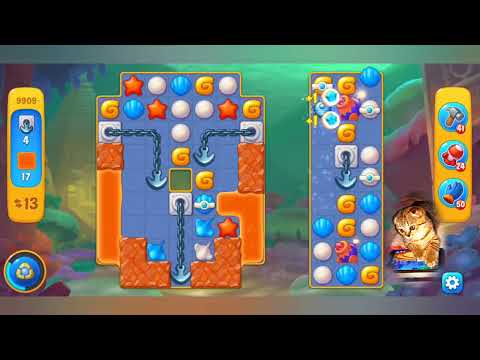 Fishdom 2022, no Boosters,   9909  level  -  прохождение без бустеров,   9909  уровень.