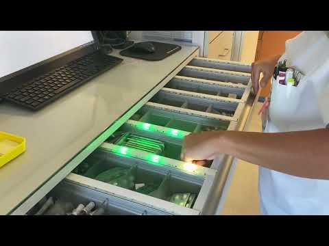 Patientensicherheit: Der elektronische Medikamentenschrank am KSB