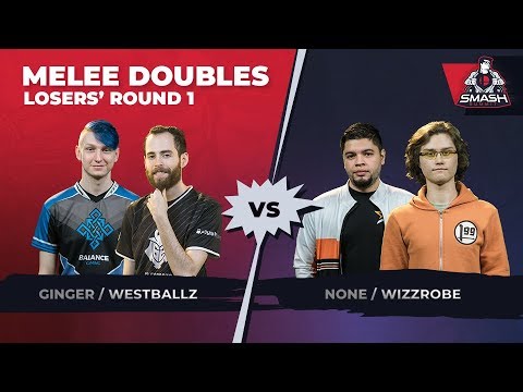 Ginger/Westballz vs n0ne/Wizzrobe - Melee Doubles: Losers' Round 1 - Smash Summit 6