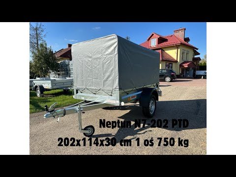 Neptun N7-202 PTD prezentacja przyczepy