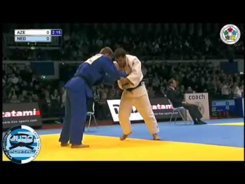 Judo Grand Prix Dusseldorf 2012 -81kg MAMMADLI (AZE)-SCHOEMAN (NED)