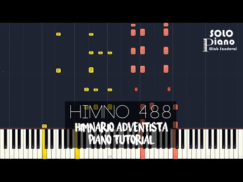 HIMNO 488 - Al andar con Jesús | Piano Tutorial + Partitura