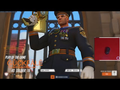 GALE DPS MAIN SOLDIER 76 - POTG [ OVERWATCH 2 SEASON 5 TOP 500 ]