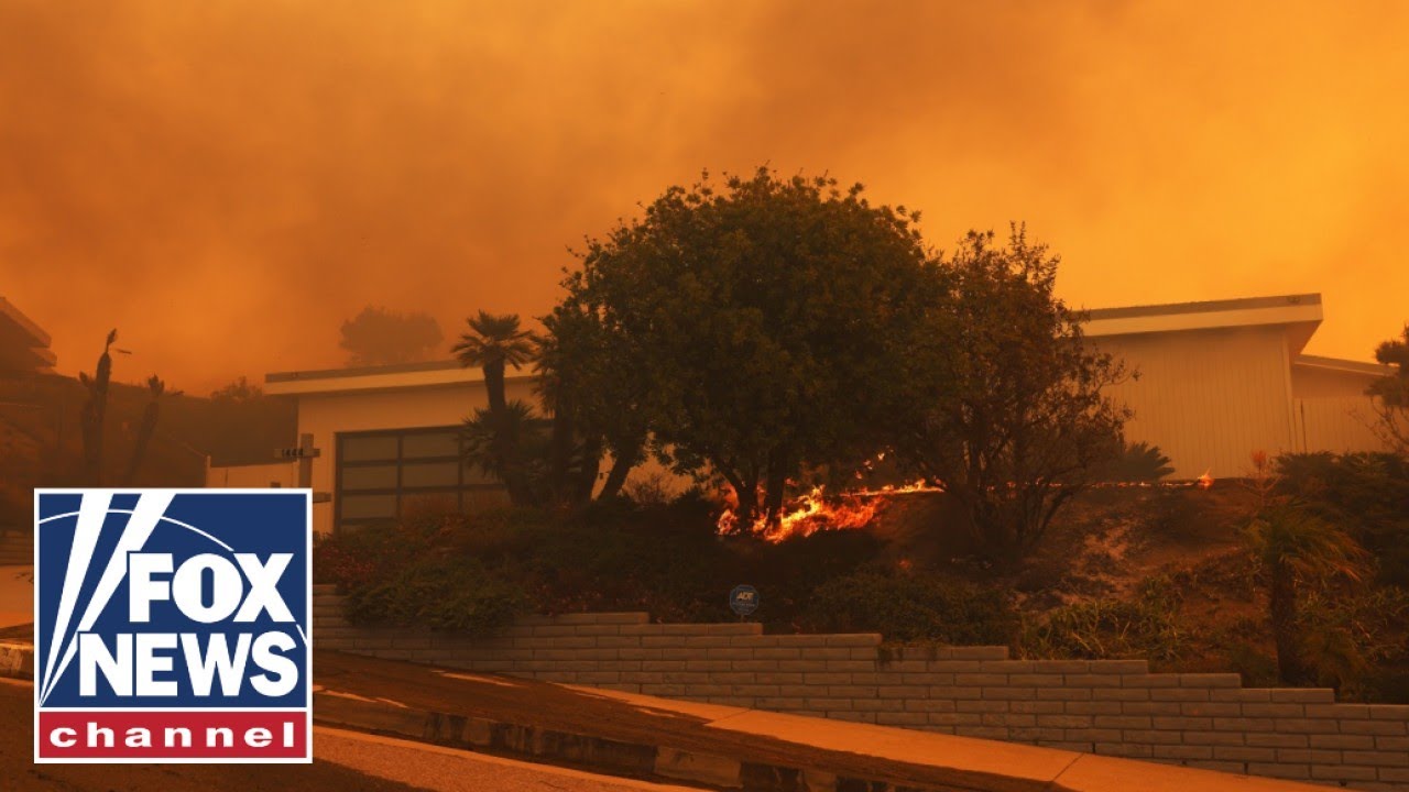 Evacuating LA residents told 'get out of your car and run if you want to live'
