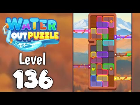 Water Out Puzzle Level 136 Walkthrough