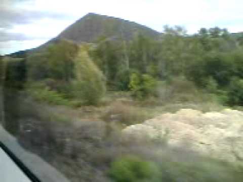 Jízda RegioPanterem na vlaku Os 6825 v úseku Most - Želenice nad Bílinou, 3. 10. 2012