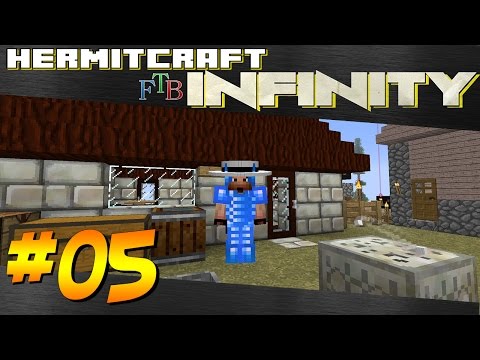 Minecraft Hermitcraft FTB Infinity - Ep 5 - Upgrades All Around
