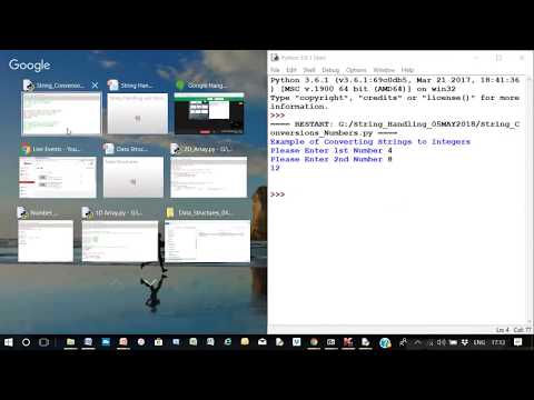 AQA GCSE Computer Science Exam - String Handling & Manipulation