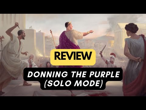 Wojennik TV # 286: Donning the Purple (solo mode) - review (ENG)