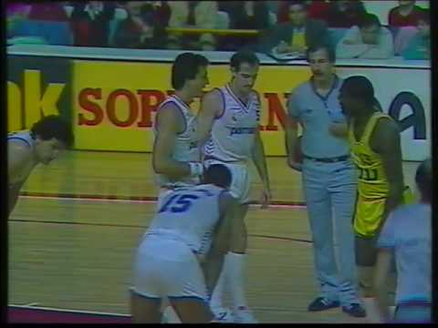 1987 - Real Madrid  - Maccabi Tel Aviv  ( 82 - 89 )