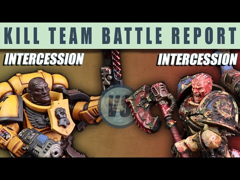 Imperial Fists vs. World Eaters [Kill Team Battle Report]