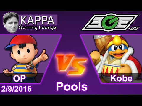 Kappa Sm4sh Weekly #23 - Kobe vs OP