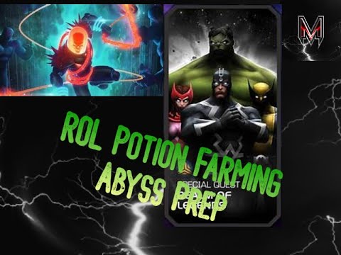 ROL Potion Farming With CGR For Abyss Last Path - Marvel Contest of Champions