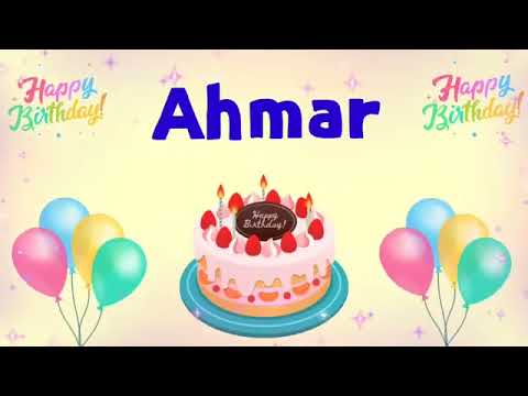 Rana Ahmar happy birthday