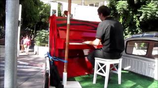 Kylie Minogue - Red Blooded Woman [LIVE Street Piano Cover]