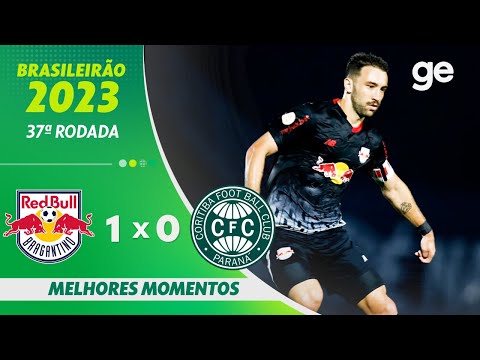 Gols e lances de Red Bull Bragantino x Coritiba