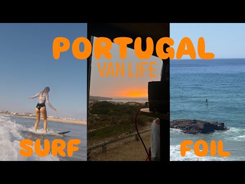 LEARNING TO SURF IN PORTUGAL - Van Life EP. 4