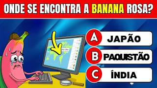 VOCÊ REALMENTE TEM BOM CONHECIMENTO GERAL? TESTE AGORA! 50 PERGUNTAS  (NÍVEL HARD)🤓