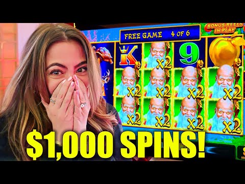 The GREATEST SIX-FIGURE Dragon Link Jackpot I've EVER Won!($1,000 Spins)