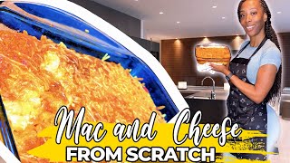 HOW TO MAKE MAC AND CHEESE FROM SCRATCH | MASTER MITCH SLAM DUNK MAC AND CHEESE