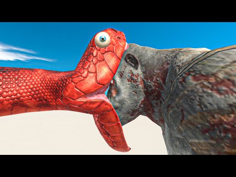 OLD GORO Funny Moments - Animal Revolt Battle Simulator