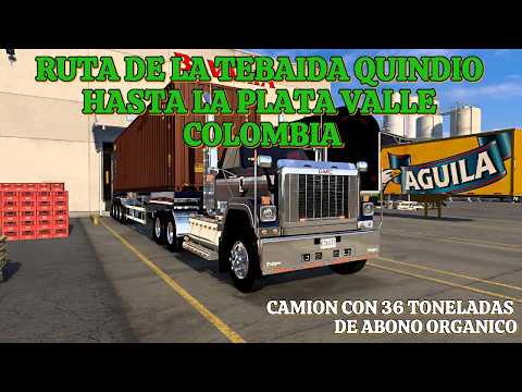 RUTA DE La tebaida QUINDIO hasta LA PAILA Valle del cauca COLOMBIA