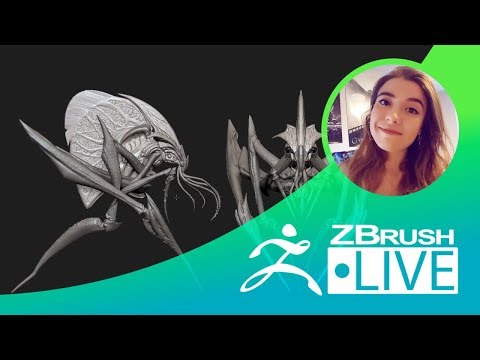 Creature & Character Concept Sculpting - Ashley A. Adams "A_Cubed" - Episode 71