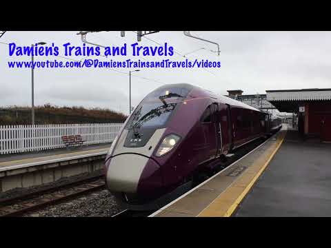 MML New EMR Aurora Class 810 No. 810006 Departing Wellingborough Railway Station, 29th October 2025