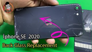 iPhone SE 2020 Back Glass Replacement witch out Lazar Machine.Back Glass Change.