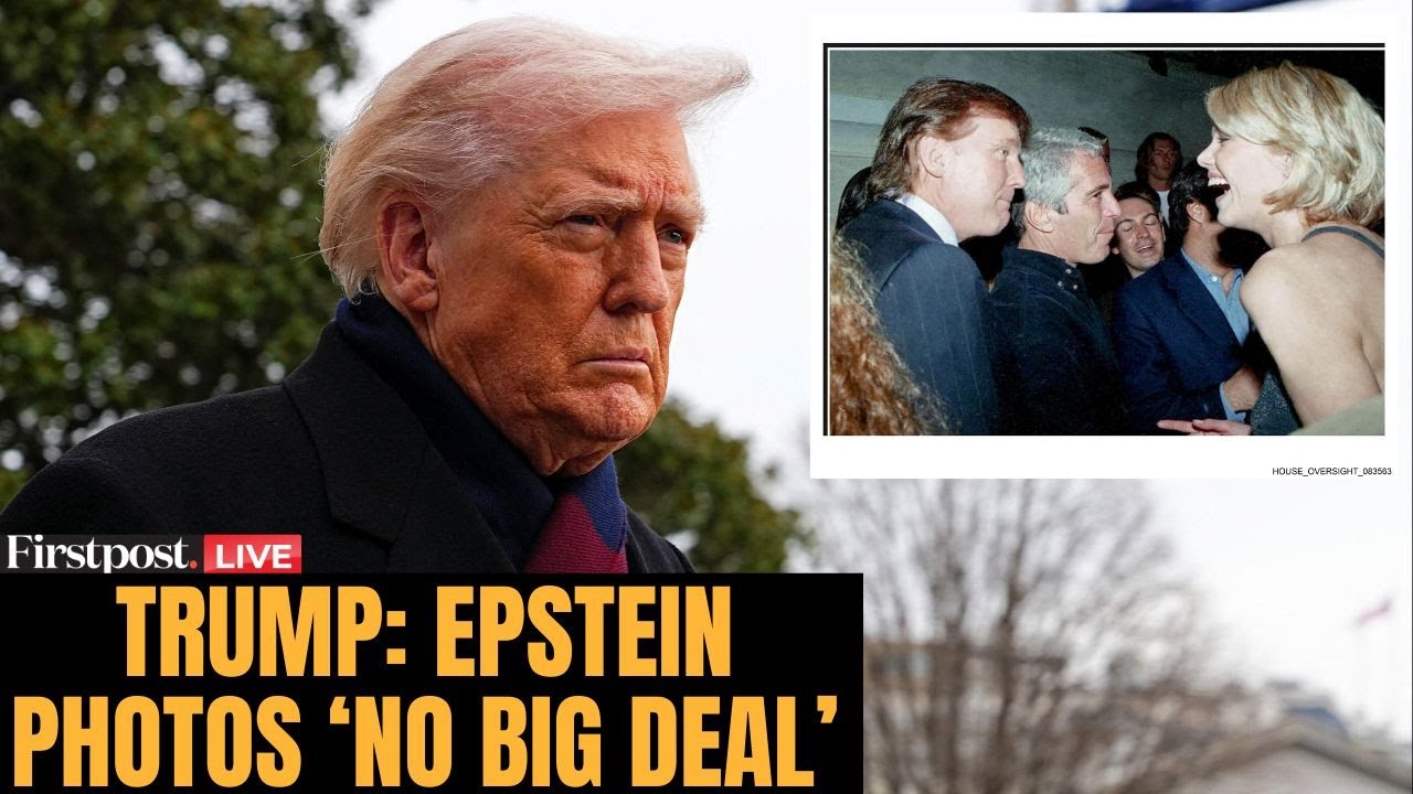 LIVE: Trump Dismisses Newly Released Epstein Photos, Says It’s ‘No Big Deal’ | N18G