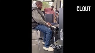 Kanye West Jamming At His &#39;Sunday Service&#39; In Detroit!