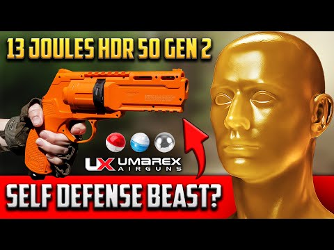 How Deadly Is the Umarex HDR 50 Gen2 Revolver? 13 Joule Ballistic Head Test & Self-Defense Review