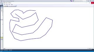 VC++/C++ MFC tutorial for beginners - A Draw app View/Document (no voice)