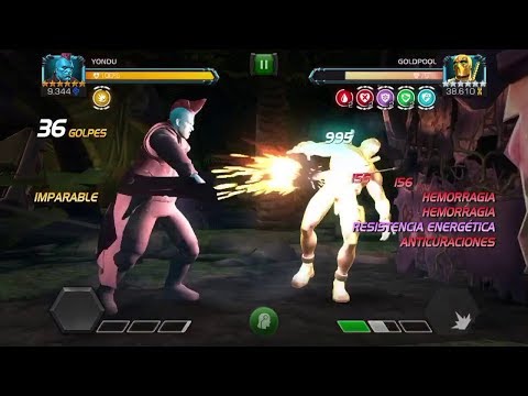 6 Star Yondu Vs Golden Deadpool Marvel contest of champions