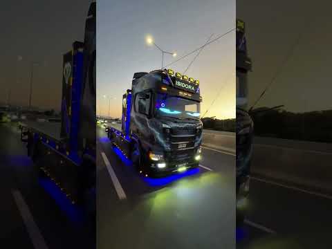 He heard loud music behind him