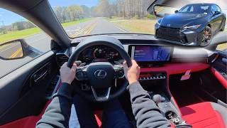 2026 Lexus IS350 F Sport: POV Drive, Walkaround and ASMR