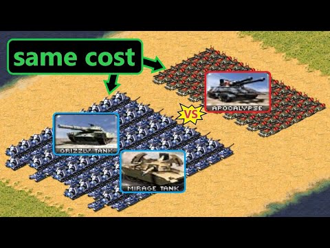 Grizzly+Mirage vs Apocalypse - Red Alert 2