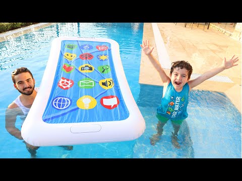 Yusuf'un Tableti Havuza Düştü | Tablet Dropped into the Pool