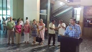 Inaugura el diputado José Antonio De La Vega exposición de obras plásticas "La Elocuencia del S