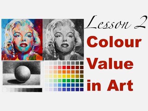 short lesson 2// COLOUR VALUE IN ART//art by deepakshi