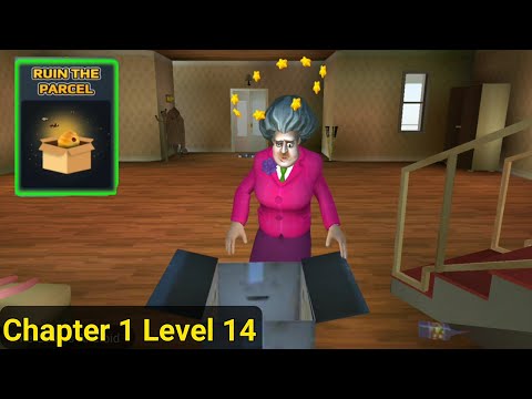 Scary Teacher 3d chapter 1 Level 14 Ruin The Parcel Prank | Android Gameplay Walkthrough