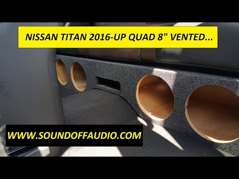 2016-UP NISSAN TITAN QUAD 8\" PORTED