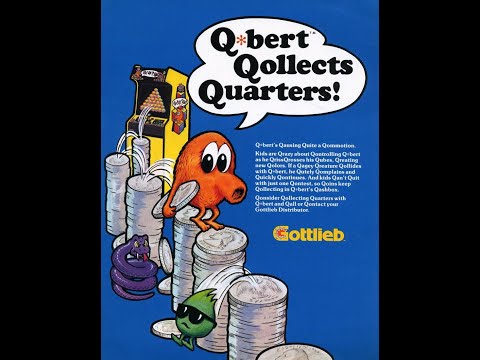 QBert Arcade Gameplay Levels 1-3