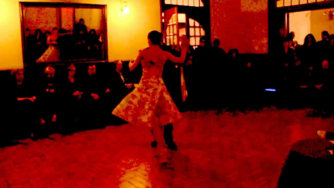 Alexandra Baldaque e Fernando Jorge na Milonga do Clube Amarantino