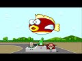 Super Mario Kart SNES Yoshi In Flower Cup