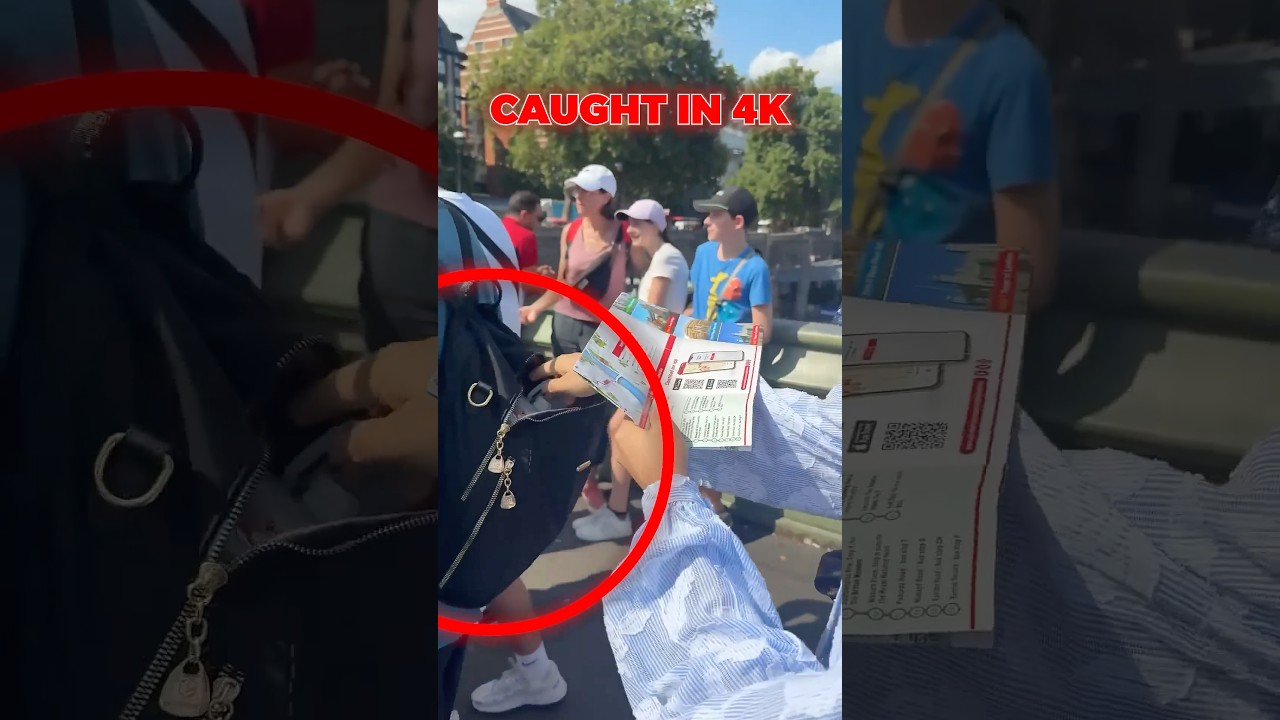 소매치기 적발 및 고발 😳💥